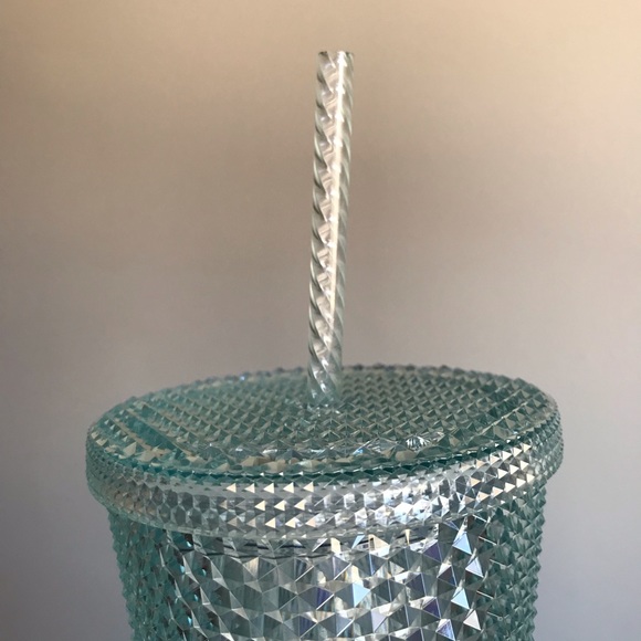 Starbucks Japan exclusive icy light blue studded cup tumbler grande - Picture 5 of 9